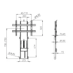 TV-ліфт VENSET TS1000C 7BXX1 - Зображення 4